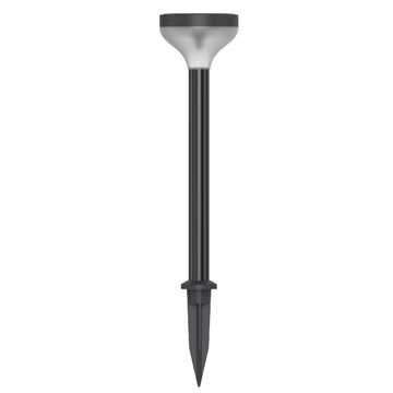Illuminate your landscape by planting the stake in the ground. It's that simple. Once installed, let the sun charge up the solar path lights, which will provide a lengthy time to light up your turf.